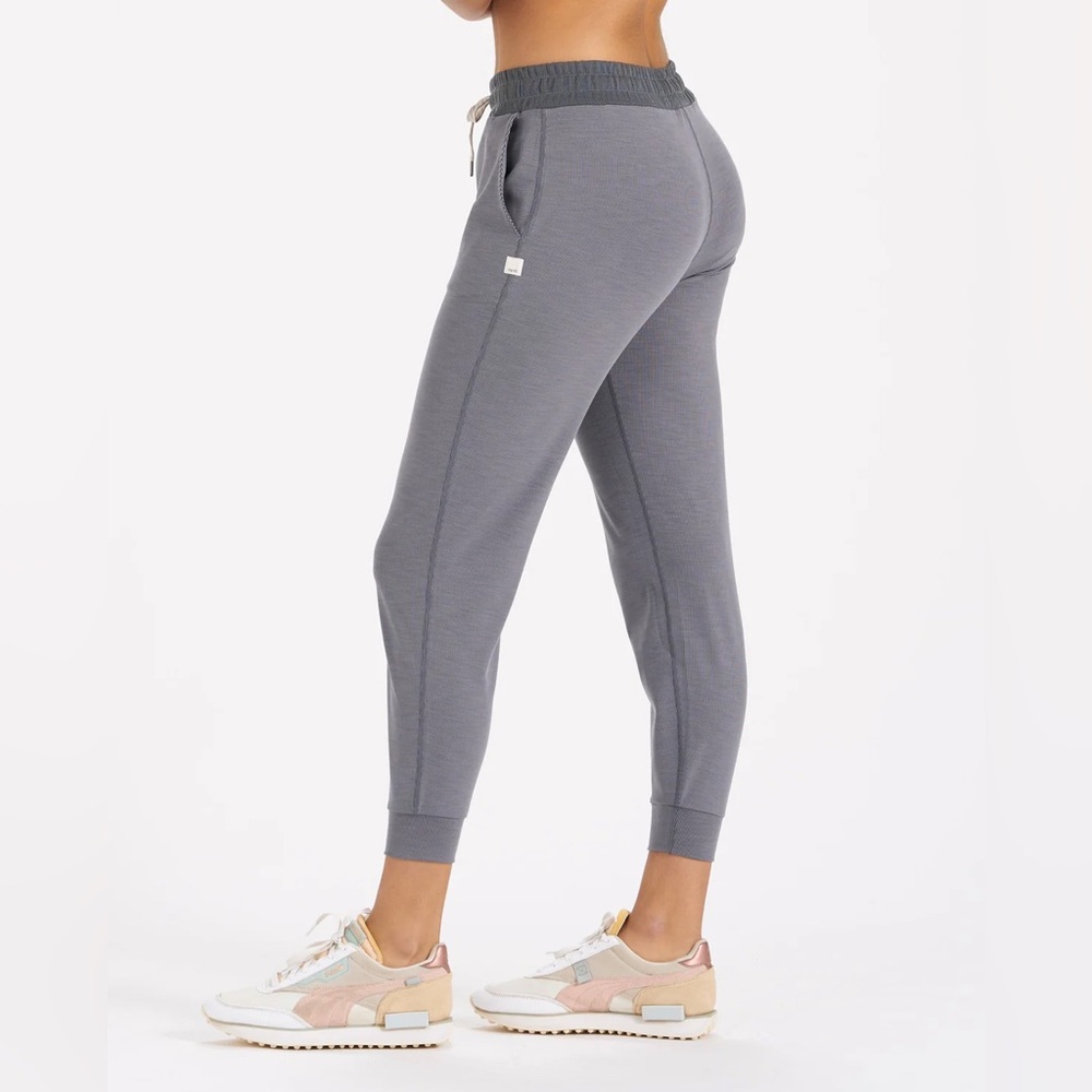 Vuori Lux Rib Performance Jogger Pull On Elastic Waist Pocket New with Tag